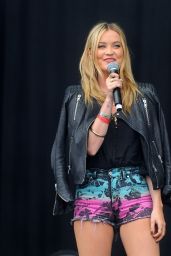 Laura Whitmore Leggy at Wireless Festival, North London - July 2014