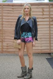 Laura Whitmore Leggy at Wireless Festival, North London - July 2014