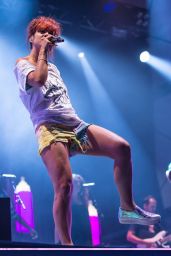 Lily Allen Performs at The Latitude Festival - July 2014