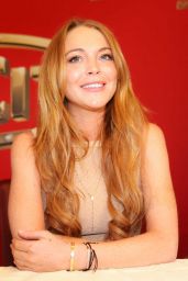 Lindsay Lohan at Weisses Fest 2014 in Linz (Austria)
