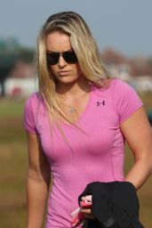 Lindsey Vonn - 2014 British Open Championship (Golf)