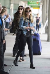 Liv Tyler & Dakota Johnson Arriving at JFK Airport in New York City on July 2014