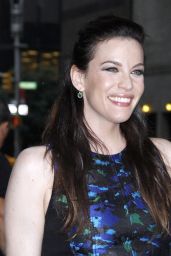 Liv Tyler - Outside the Ed Sullivan Theater After a Letterman Appearance - July 2014