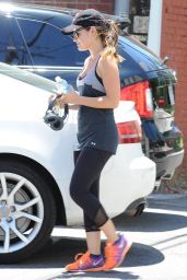 Lucy Hale Leaving the Gym in Beverly Hills - July 2014