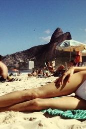 Marica Pellegrinelli in a Bikini - Rio de Janeiro, July 2014