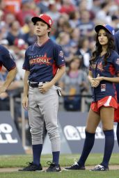 Melanie Iglesias – MLB All-Star Legends & Celebrity Softball Game – July 2014