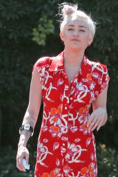 Miley Cyrus - Out Shopping in Studio City - June 2014