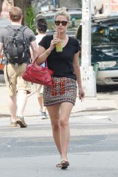 Nicky Hilton Stops at Organic Avenue in NYC - July 2014