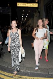 Nikki Sanderson Out With Friends in Liverpool - July 2014