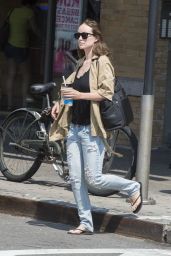 Olivia Wilde Street Style - Out in New York City - July 2014