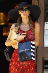 Paris Hilton Out Shopping in Malibu - July 2014