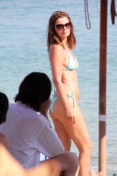 Paulina Porizkova in a Bikini on Vacation - July 2014