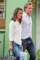 Pippa Midleton Street Style - Out in Jeans, June 2014