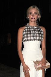 Pixie Lott Night Out Style - Araving at The Chiltern Firehouse in London - July 2014
