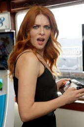 Rachelle Lefevre - Nintendo Lounge on the TV Guide Magazine Yacht at 2014 Comic-Con in San Diego