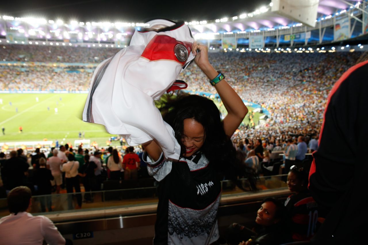 Rihanna - 2014 FIFA World Cup Final at Maracana Stadium, Rio de Janeiro ...
