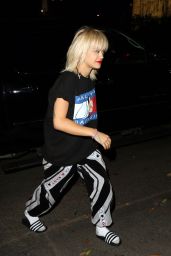 Rita Ora Arriving at Chateau Marmont in Hollywood - July 2014