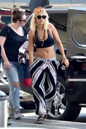 Rita Ora at LAX Airport in Los Angeles - July 2014