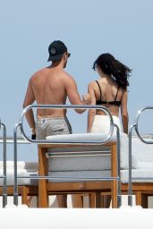 Selena Gomez and Cara Delevingne Bikini Candids - Yacht in St Tropez, July 2014
