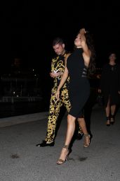 Selena Gomez Night Out Style - Going to a Restaurant in Saint-Tropez - July 2014