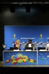 Shakira - FIFA Daily Media Briefing - July 2014