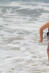 Sharna Burgess in a Bikini on the Beach in Malibu - July 2014