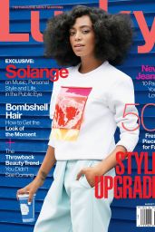 Solange Knowles - Lucky Magazine Cover - August 2014
