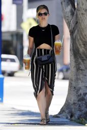 Sophia Bush Casual Style - Out in Los Angeles - July 2014