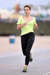 Sophia Bush in Leggings - Working Out in Santa Monica - July 2014