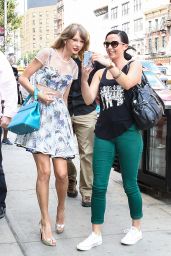 Taylor Swift Casual Style - Out in NYC, July 2014