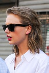 Taylor Swift Street Style - Leaving a Gym in New York City - June 2014
