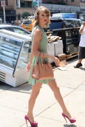 Taylor Swift Street Style - Out in New York - July 2014