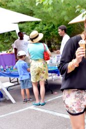 Tiffani Thiessen - CMEE 2014 Family Fair in Bridgehampton (NY)