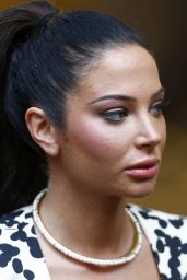 Tulisa Contostavlos Casual Style - Southwark Crown Court - July 2014