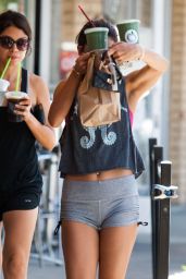 Vanessa Hudgens Hot in Shorts - Out in Studio City, July 2014