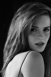  Emma Watson B&W Photoshoot 2014