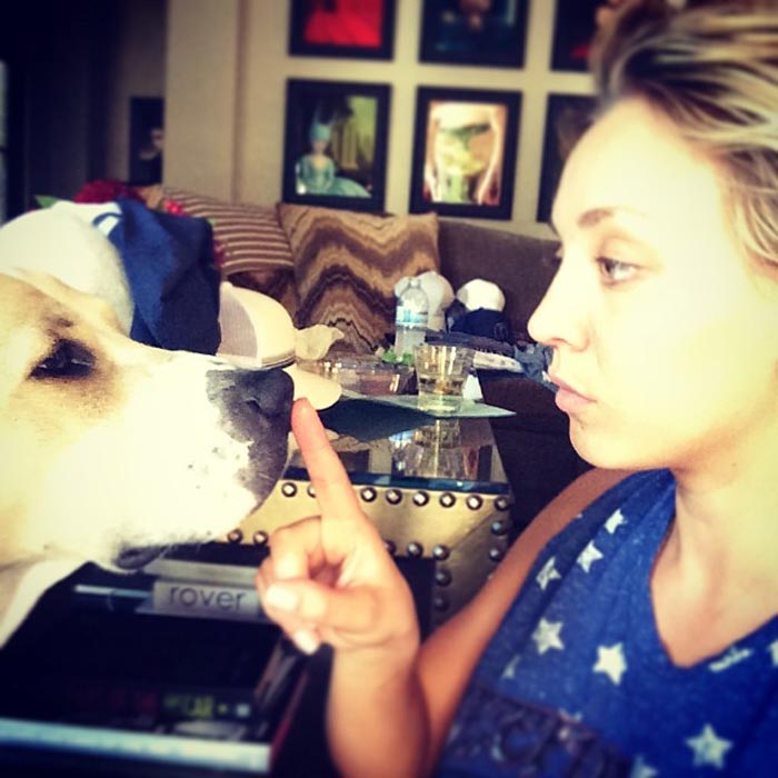 Kaley Cuoco Social Media Photos – Instagram, August 2014 • CelebMafia