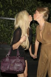 Aisleyne Horgan Wallace & Nicola McLean Night Out Style - Out in Essex, Aug. 2014