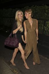 Aisleyne Horgan Wallace & Nicola McLean Night Out Style - Out in Essex, Aug. 2014