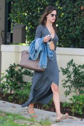Alessandra Ambrosio - Leaving Her Home in Los Angeles - August 2014