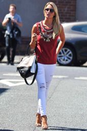 Alex Gerrard Casual Style - Out In Liverpool, July 2014