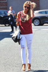 Alex Gerrard Casual Style - Out In Liverpool, July 2014