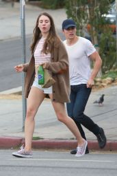 Alison Brie Leggy - Out in Los Angeles - August 2014