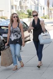 Amy Adams - Out With a Friend in Los Angeles - August 2014