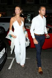 Amy Willerton Night Out Style - Mayfair, July 2014