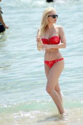 Ana Braga Hot in Bikini at the Beach in Miami - August 2014
