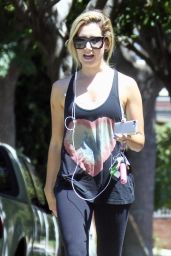Ashley Tisdale in Legginngs - Out in Los Angeles - Aug. 2014