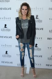 Ashley Tisdale & Lily Aldridge - Velvet X and St Jude Join The Fight Charity Tee Launch in Los Angeles