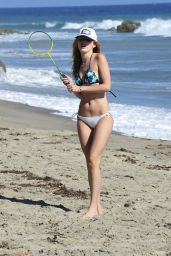 Bella Thorne Bikini Candids - Beach in Malibu, August 2014