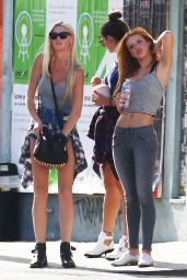 Bella Thorne Out for Lunch and Shopping on Melrose in LA - August 2014